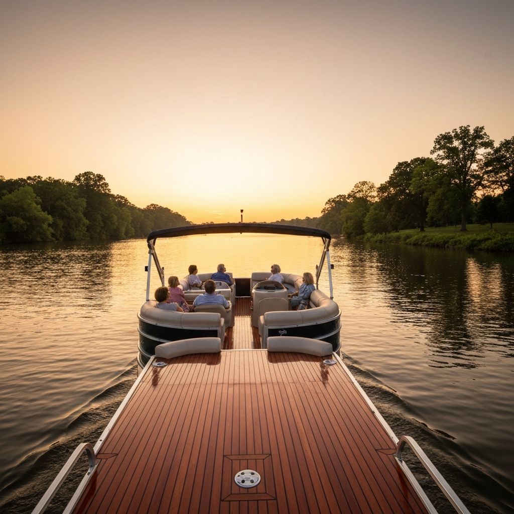 Sunset cruise on the James River